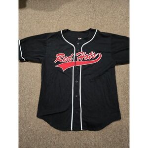 Vintage 90s Red Hot Chili Peppers Californication Black Jersey 1999 Giant Sz L‎